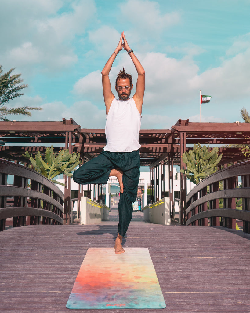 Citrine Sunrise Suede Mat