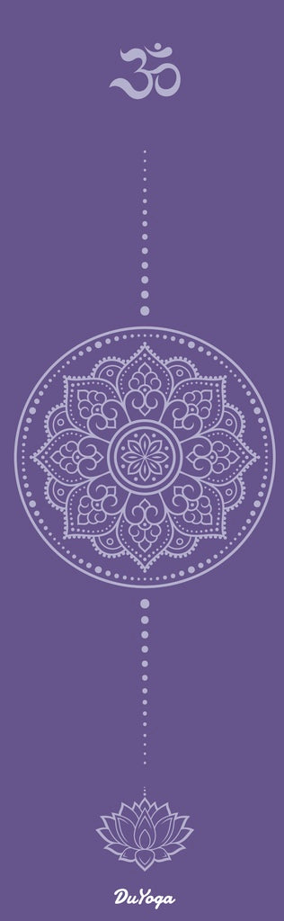Lilac Lotus Suede Mat