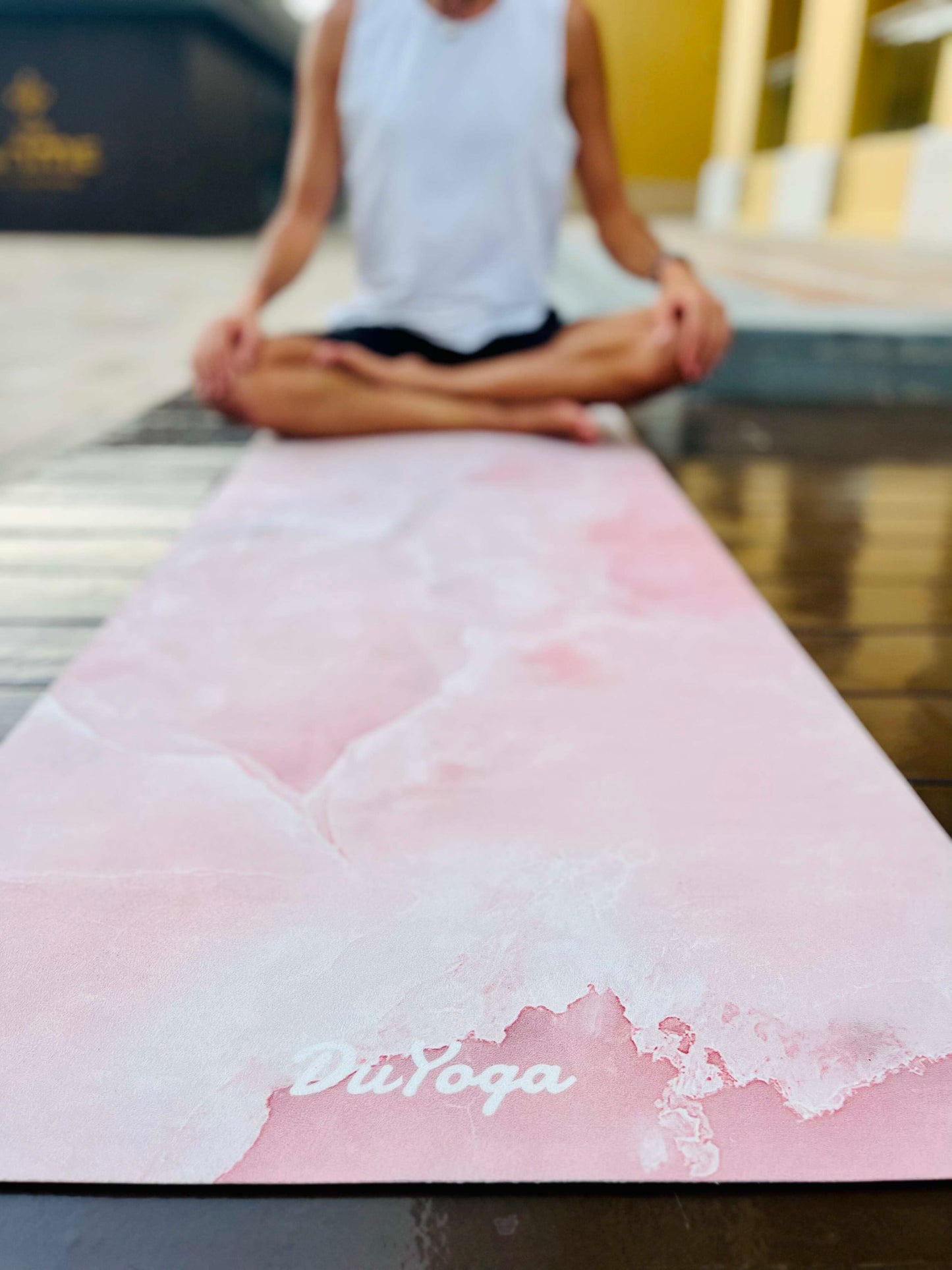 Rose Quartz Suede Mat