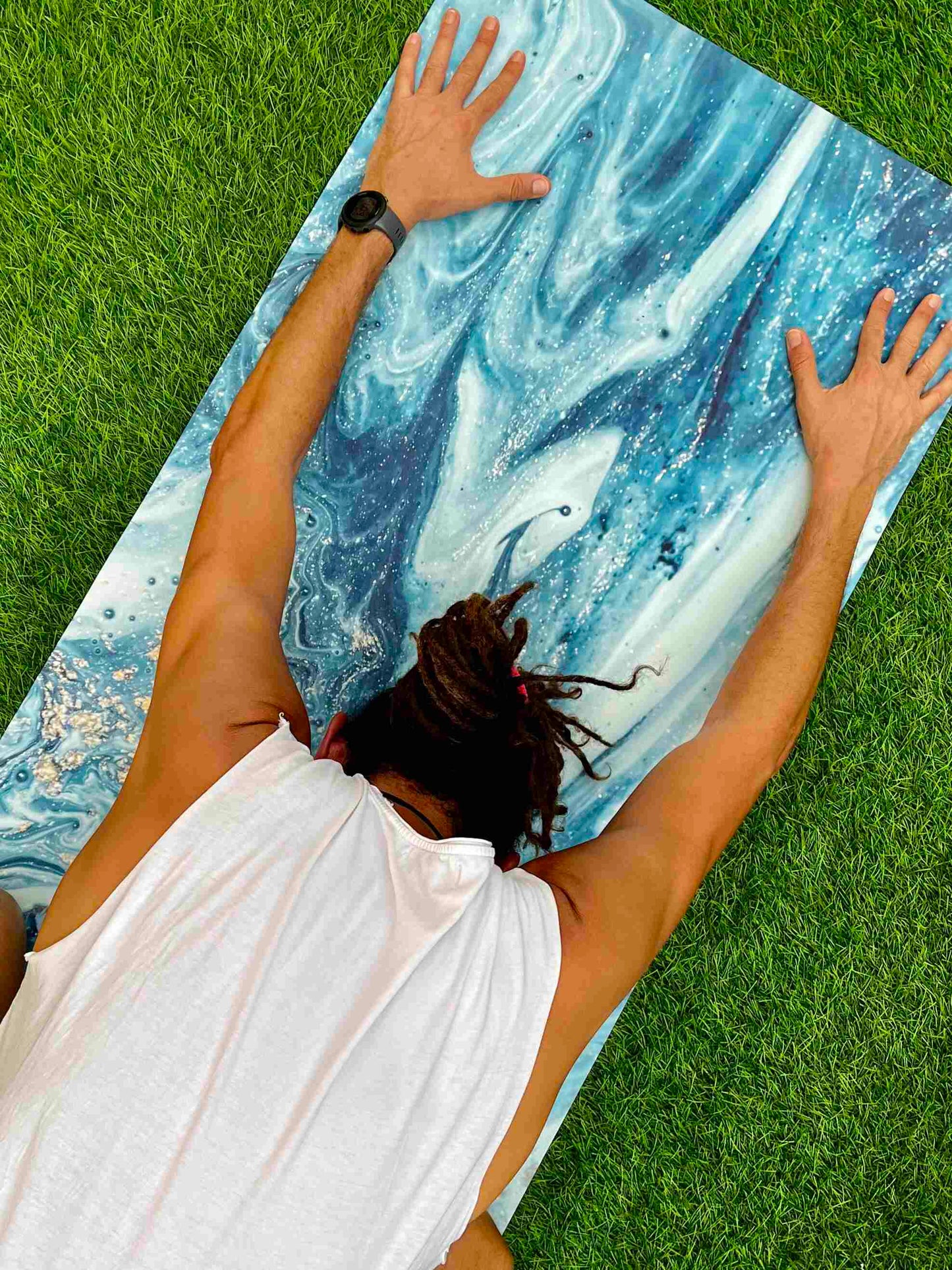 Indigo Dream Suede Mat